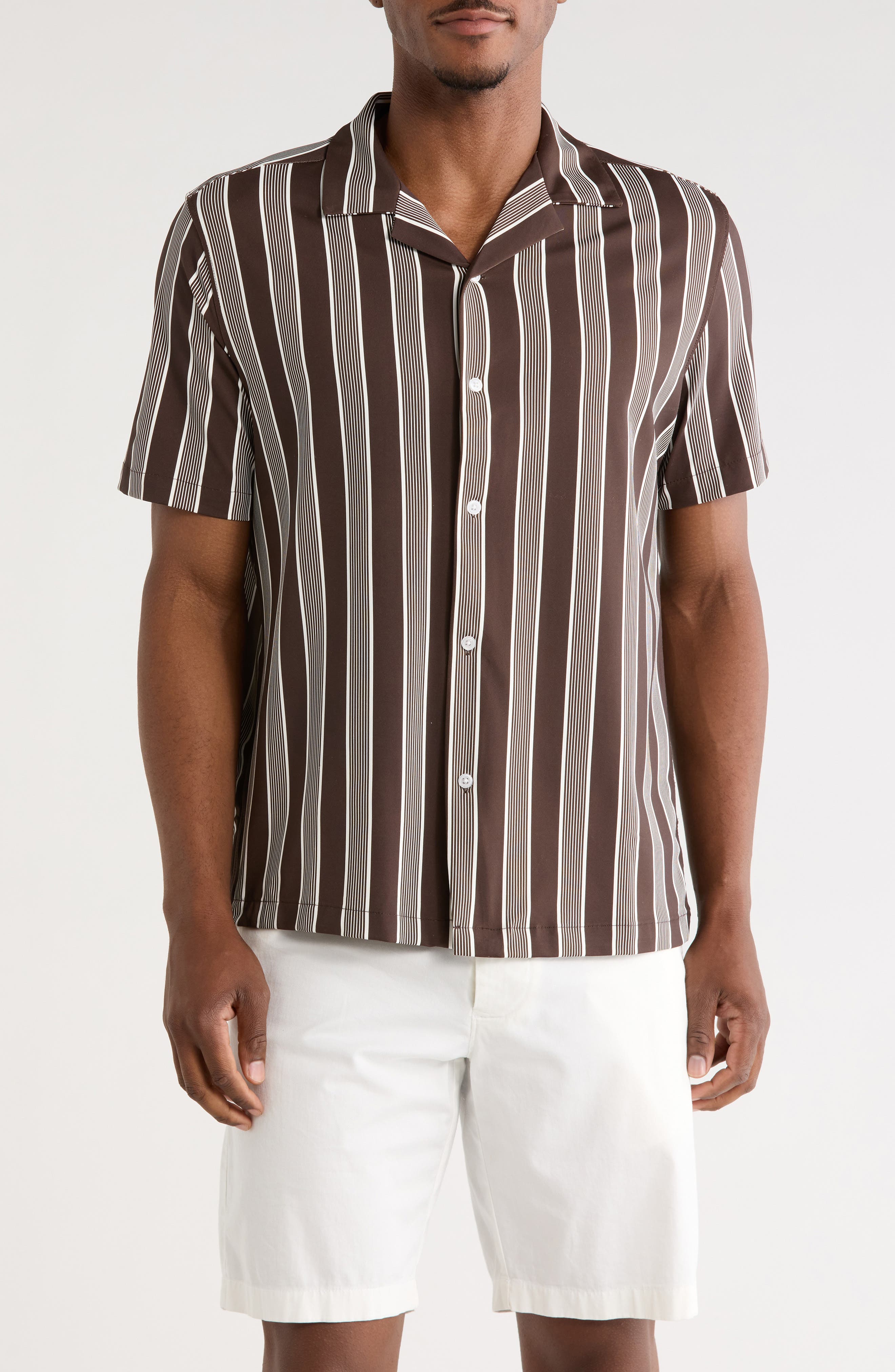 Stripe Camp Shirt
