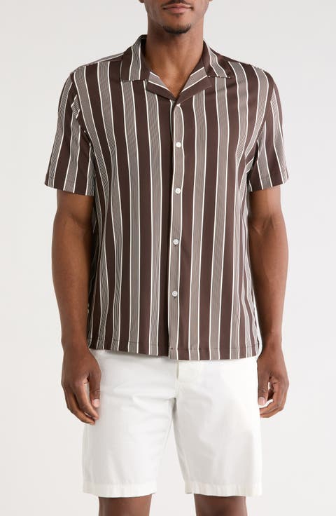 Stripe Camp Shirt