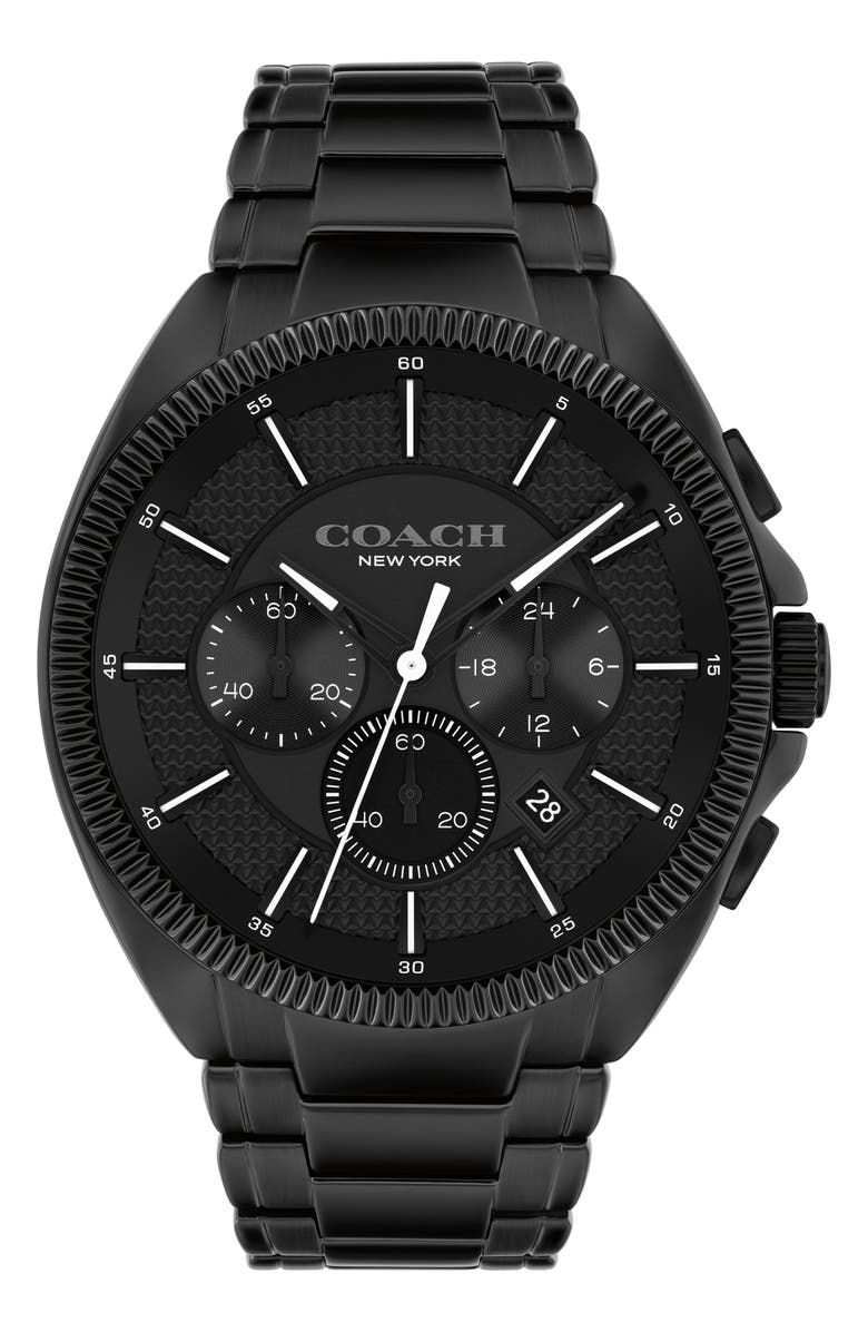 COACH Jackson Chronograph Bracelet Watch, 44mm, Main, color, 