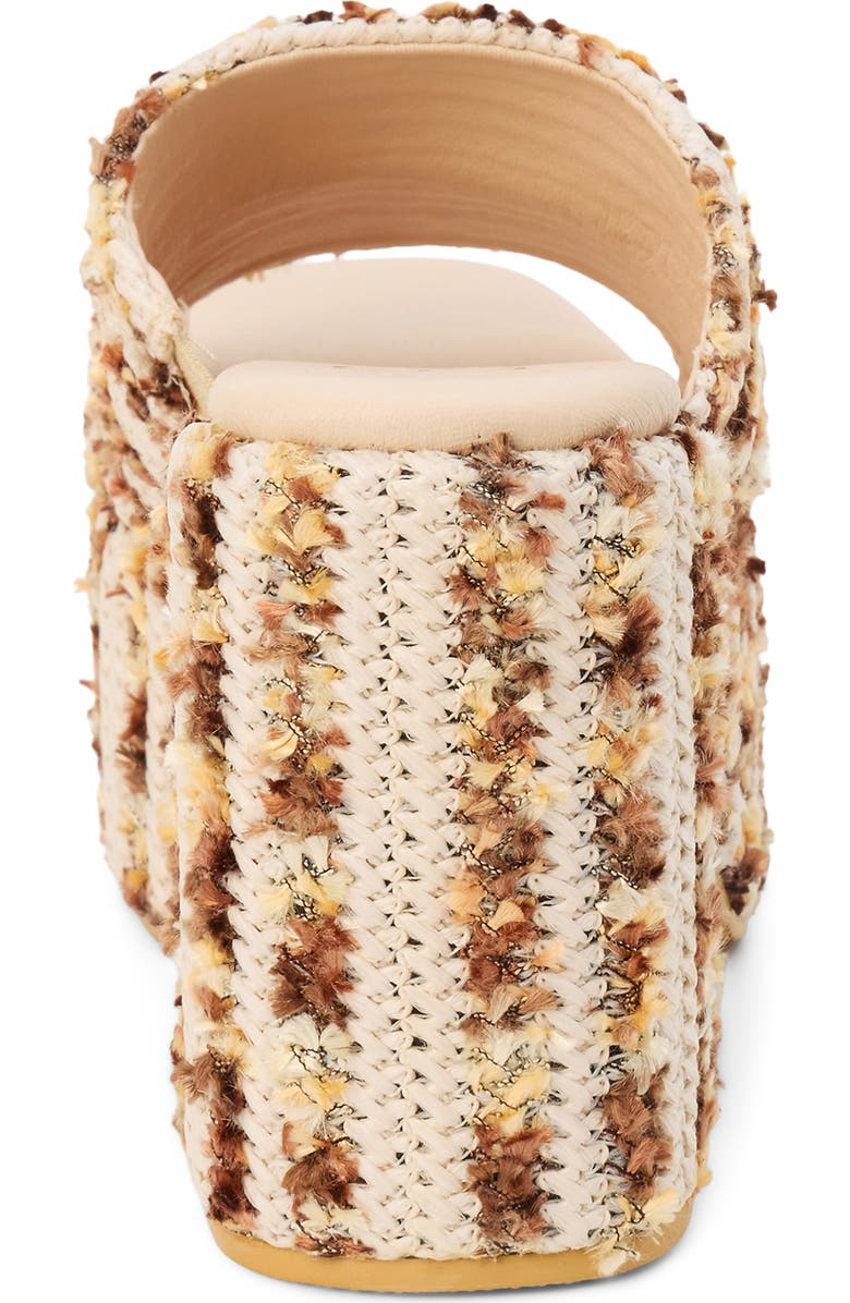 BEACH BY MATISSE Como Platform Sandal, Alternate, color, Natural Multi Raffia