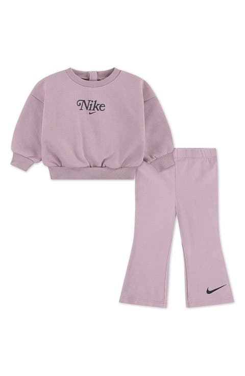 Crewneck Sweatshirt & Flared Leggings Set (Baby)