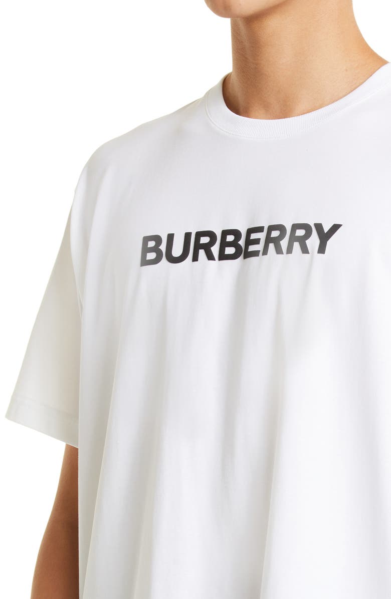 Burberry Men's Harriston Logo Graphic Tee, Alternate, color, White