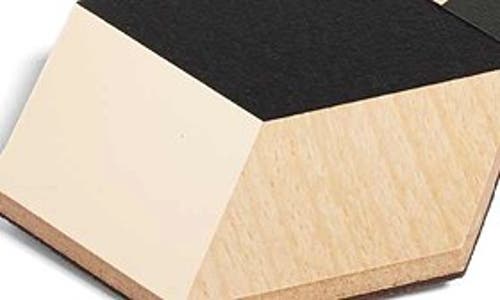 Areaware 'table Tiles' Coasters In Gold