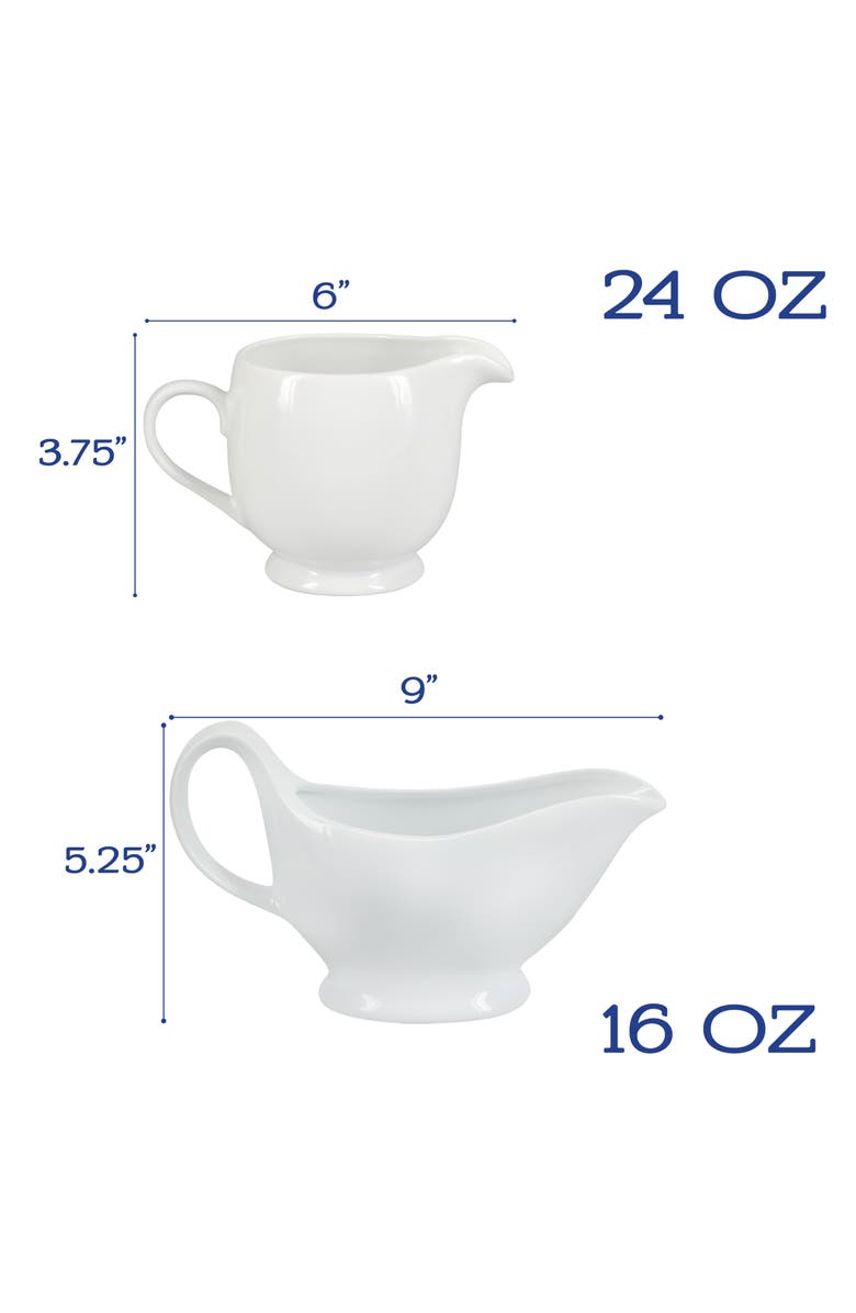 BIA Cordon Bleu 5-Piece Tabletop Accessory Set, Alternate, color, White