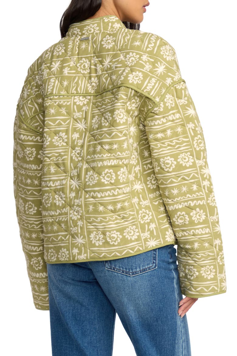Folk Story Oversize Jacket, Alternate, color, GREEN TEA