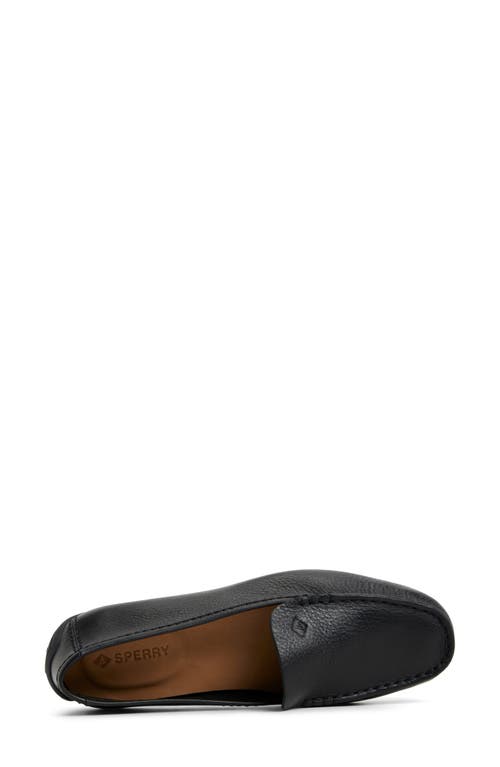 Sperry Port Driver Loafer In Black