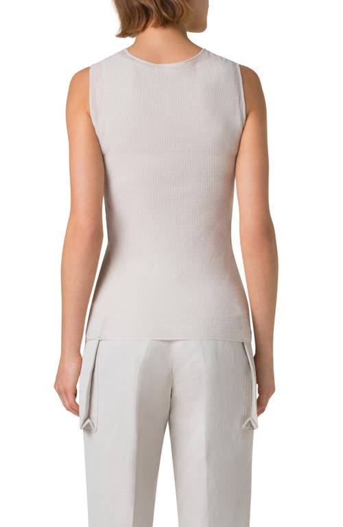 Akris Rib Shell In Greige