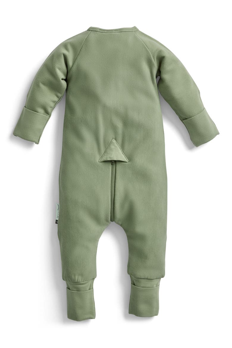1.0 TOG Long Sleeve Layering Romper, Alternate, color, MOSS