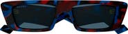 Gucci 54mm Rectangular Sunglasses