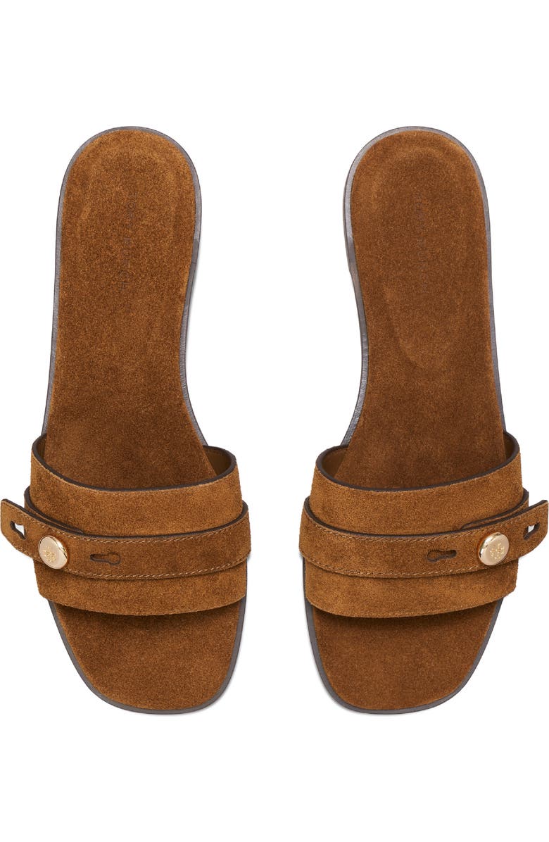 Tory Burch Romy Slide Sandal, Alternate, color, Park Bench