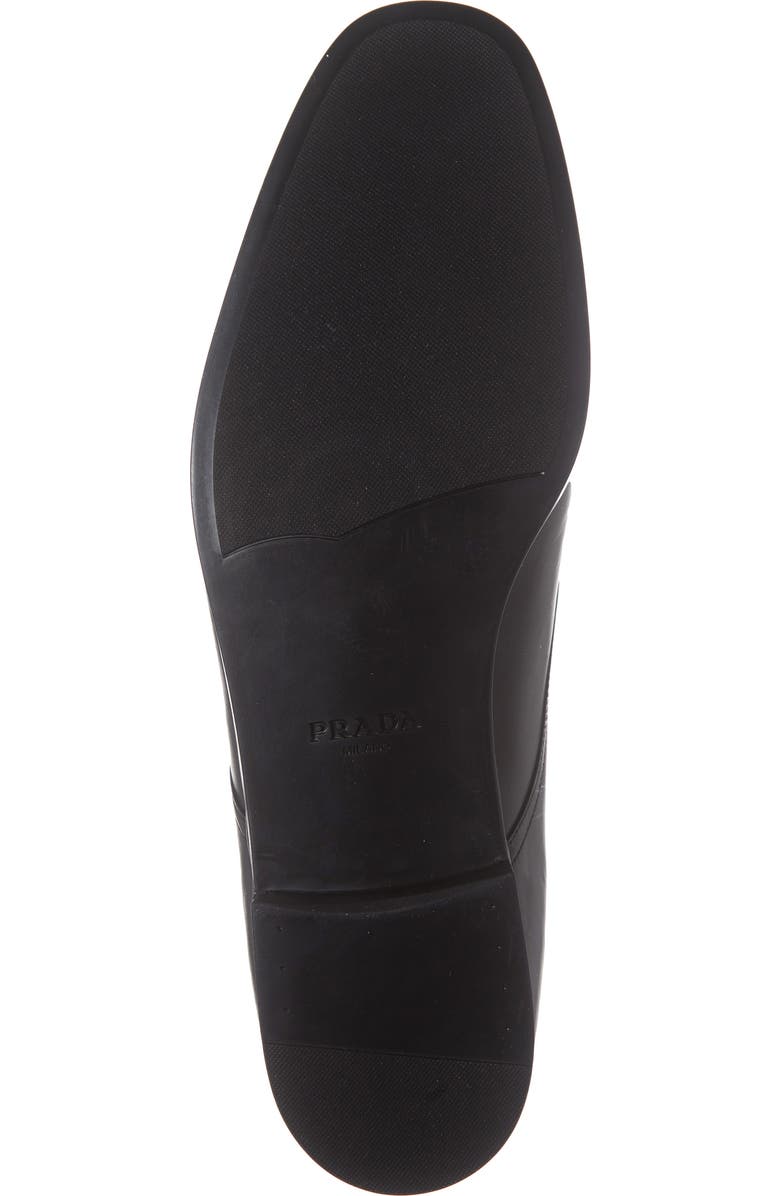 Prada Spazzalato Plain Toe Oxford Derby, Alternate, color,