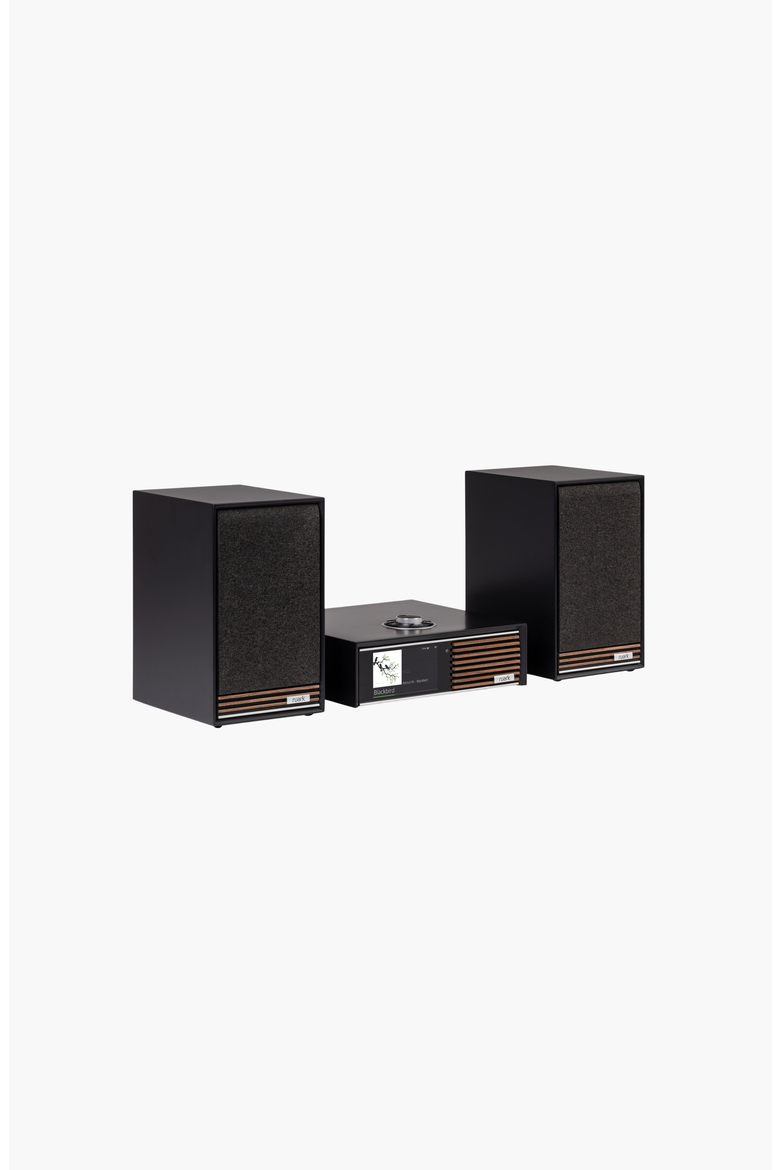R610 Music Console, Alternate, color, Charcoal / Walnut