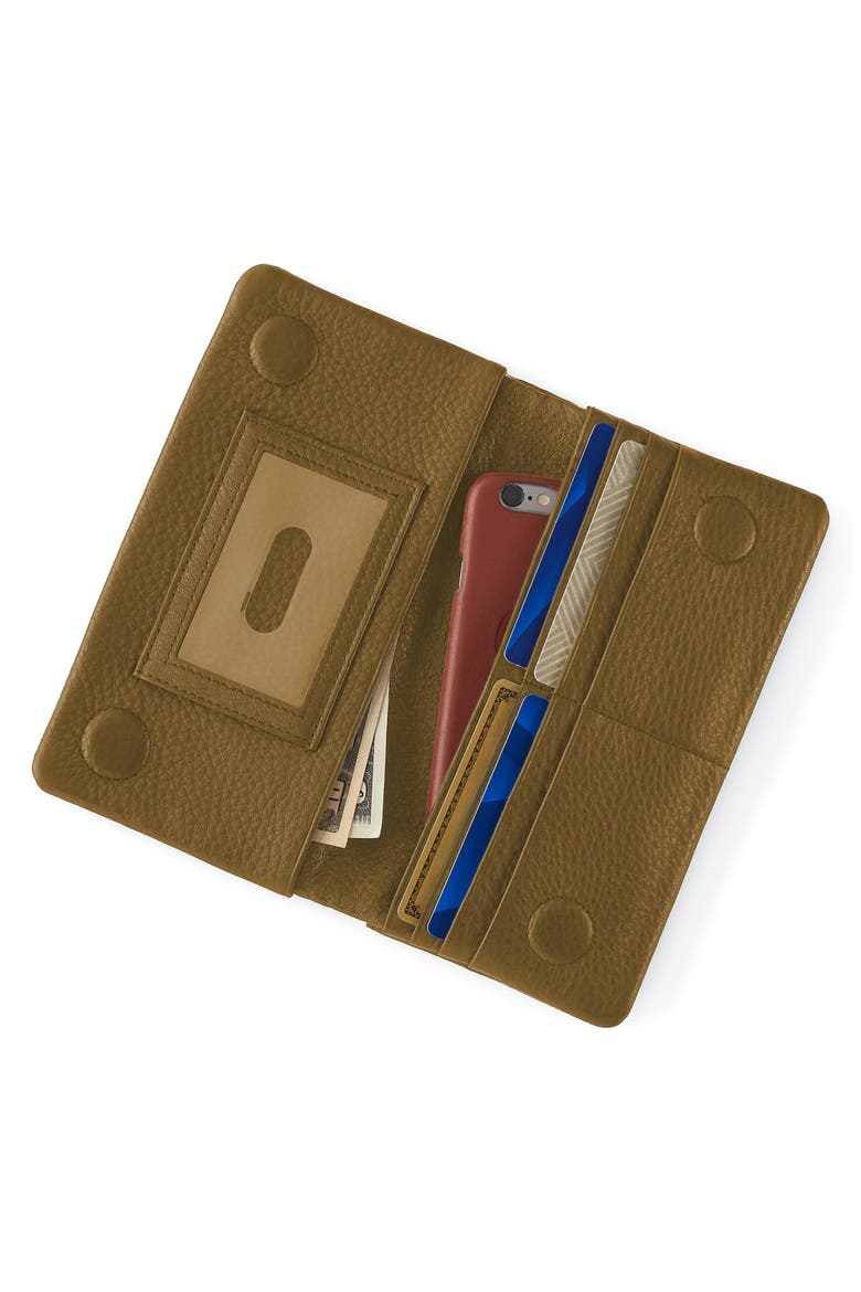 Lumen Leather Bifold Wallet, Alternate, color, SUNLIT SAGE
