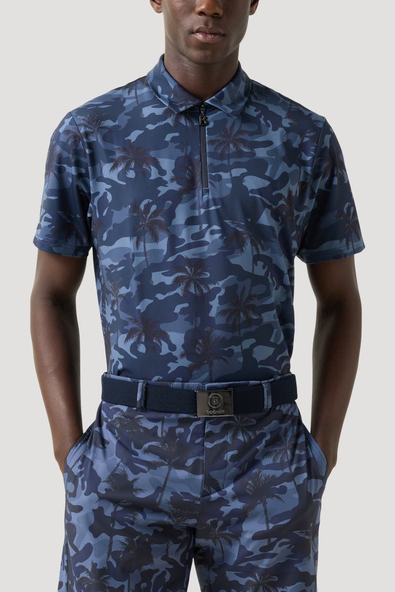 Taron Functional Short-Sleeved Top, Alternate, color, Navy blue