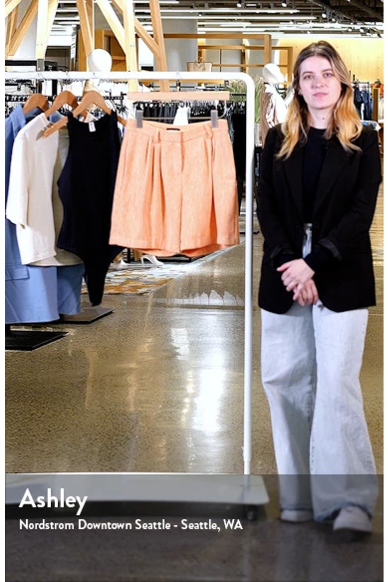Tweed Bermuda Shorts video