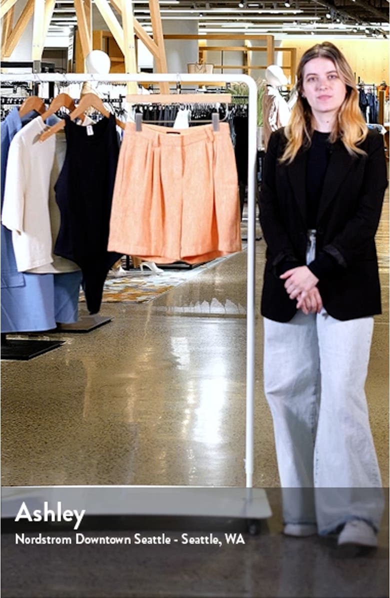 Tweed Bermuda Shorts, sales video thumbnail