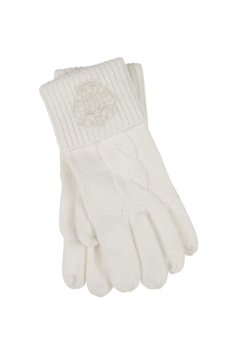 direct embroidery glove, Main, color, cream