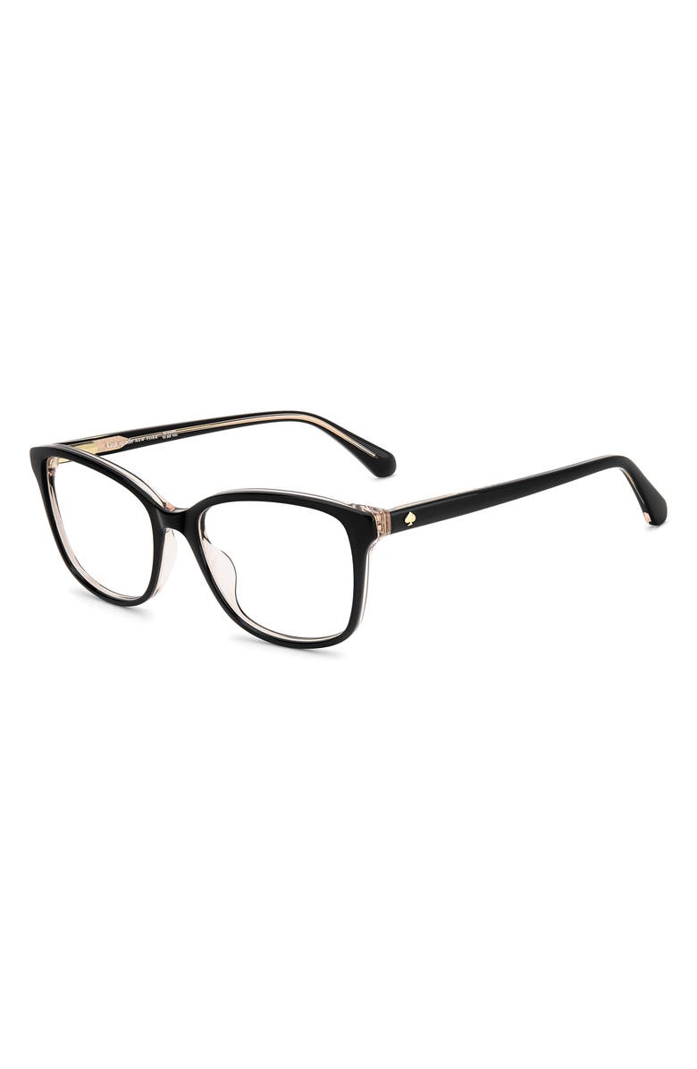 Kate Spade New York reilly 55mm rectangular reading glasses, Alternate, color,