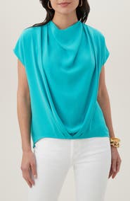 Trina Turk Odilia Drape Top