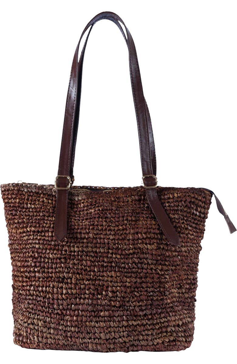 Jelavu Carmela Raffia Tote, Main, color,