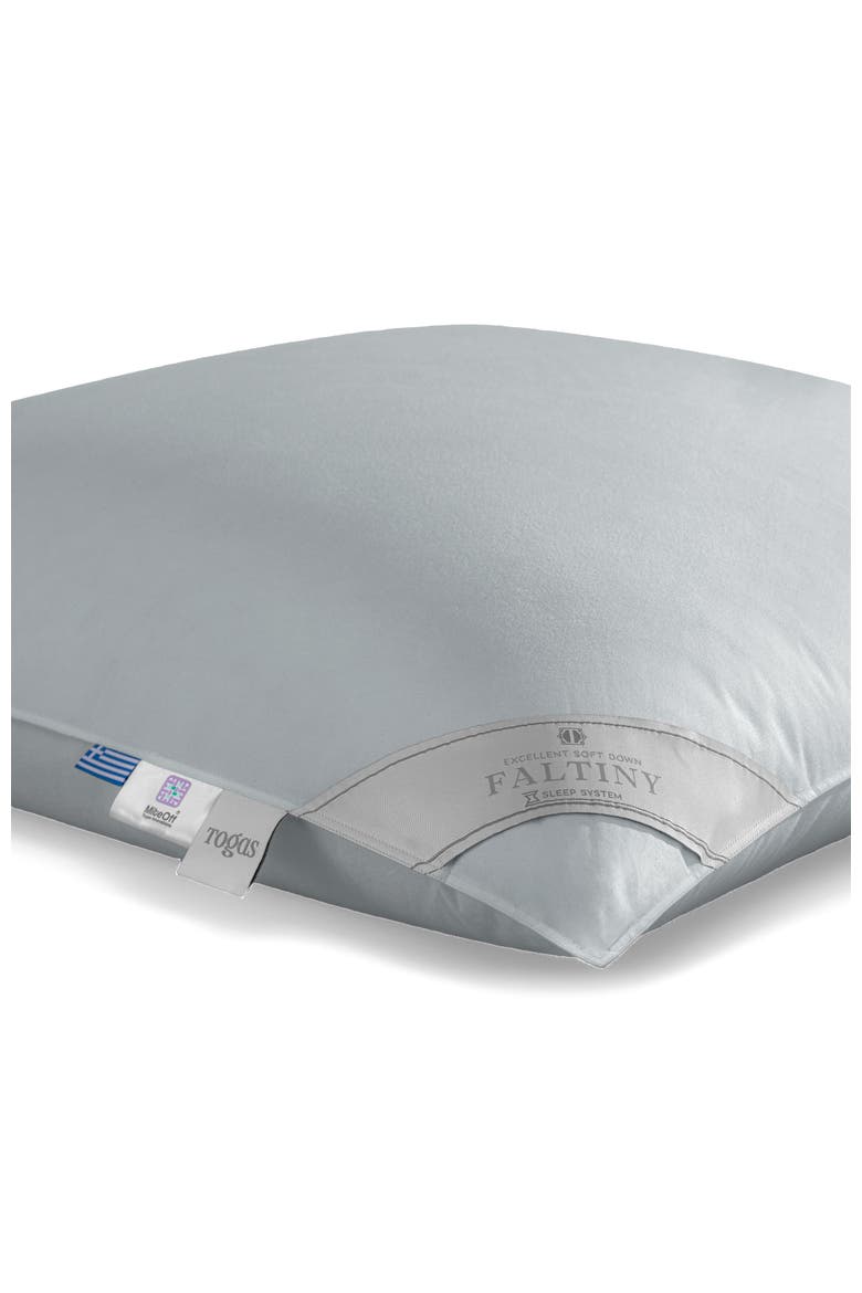 Faltiny Pillow, Alternate, color, Grey