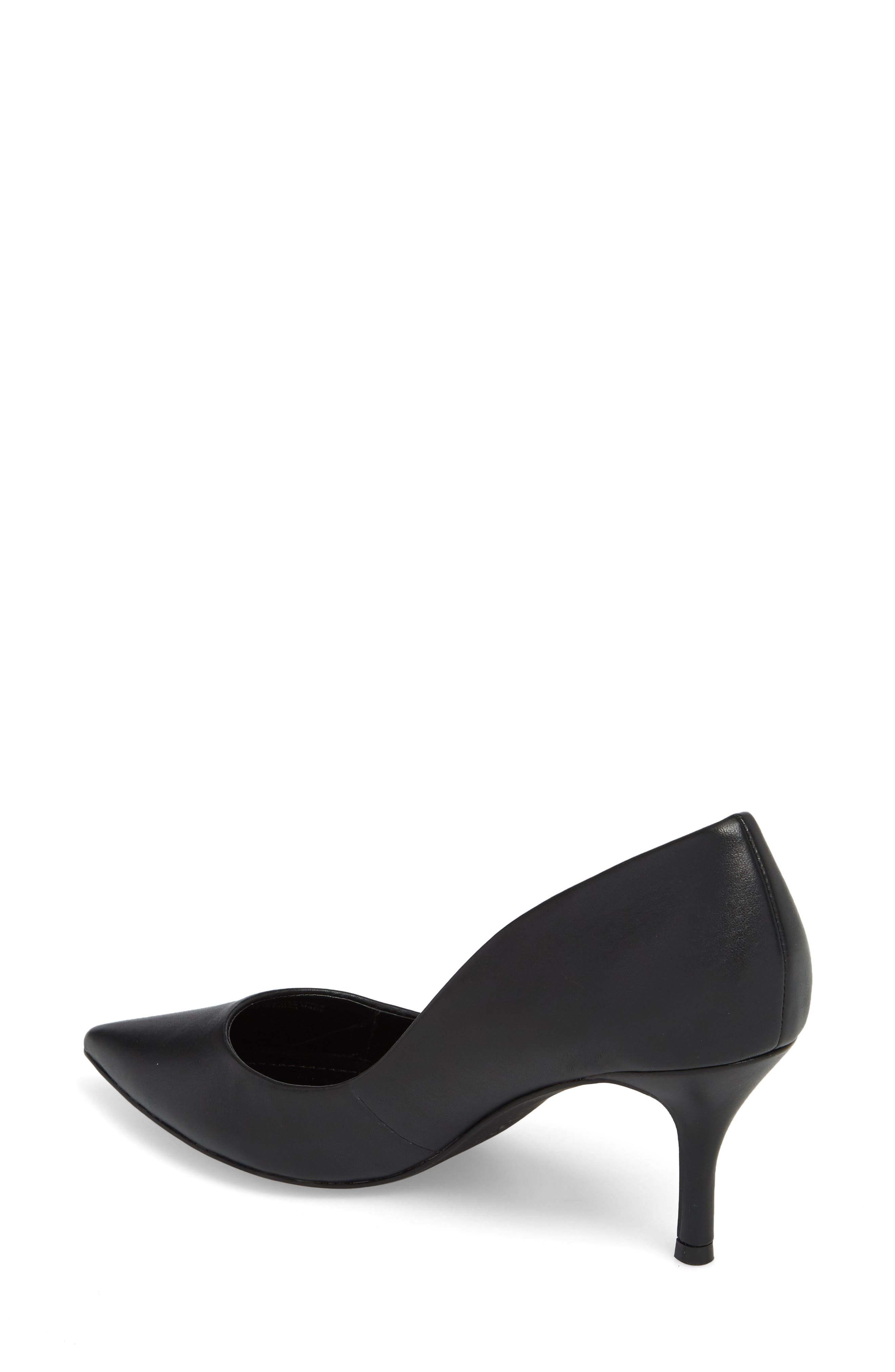 Addie Pump, Alternate, color, BLACK LEATHER