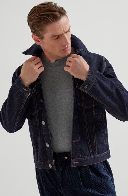 Brunello Cucinelli Long Sleeve T-shirt In Gray