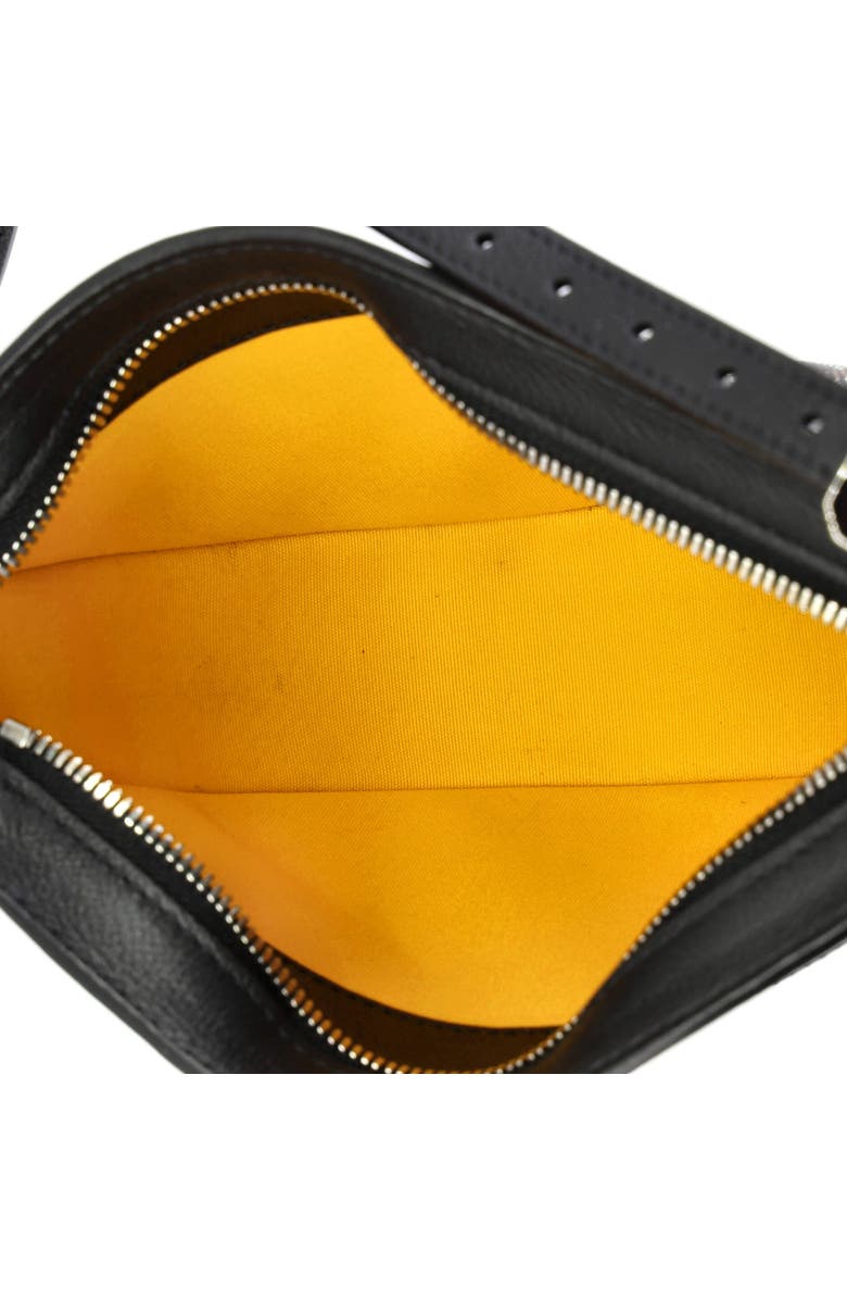 Pre-Owned Goyard Hirondelle Shoulder Bag Coated Canvas and Leather, Alternate, color, Black