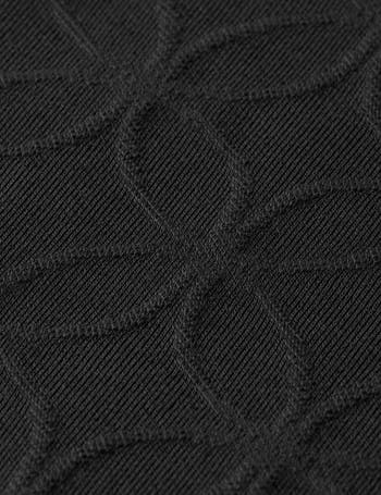 Jacquard Knit Texture Sweatshirt