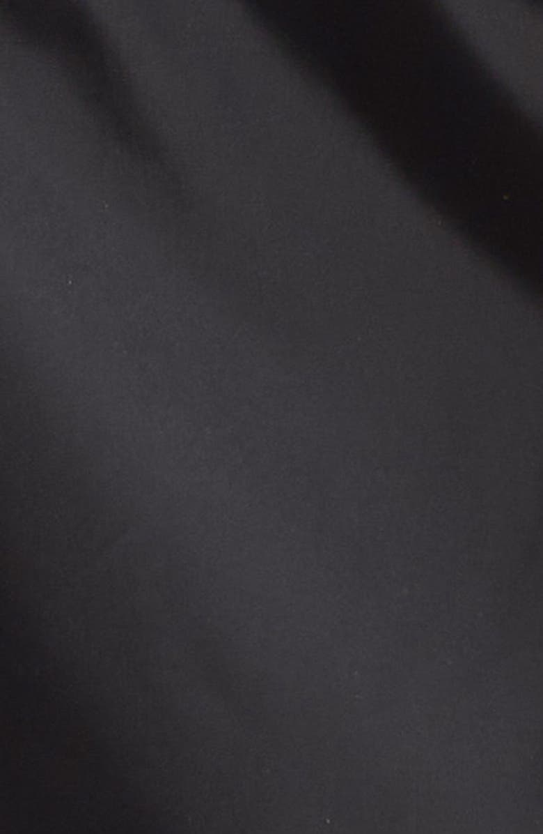 Moncler Logo Patch Nylon Swim Trunks, Alternate, color, 