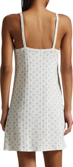 Pointelle Cotton Chemise