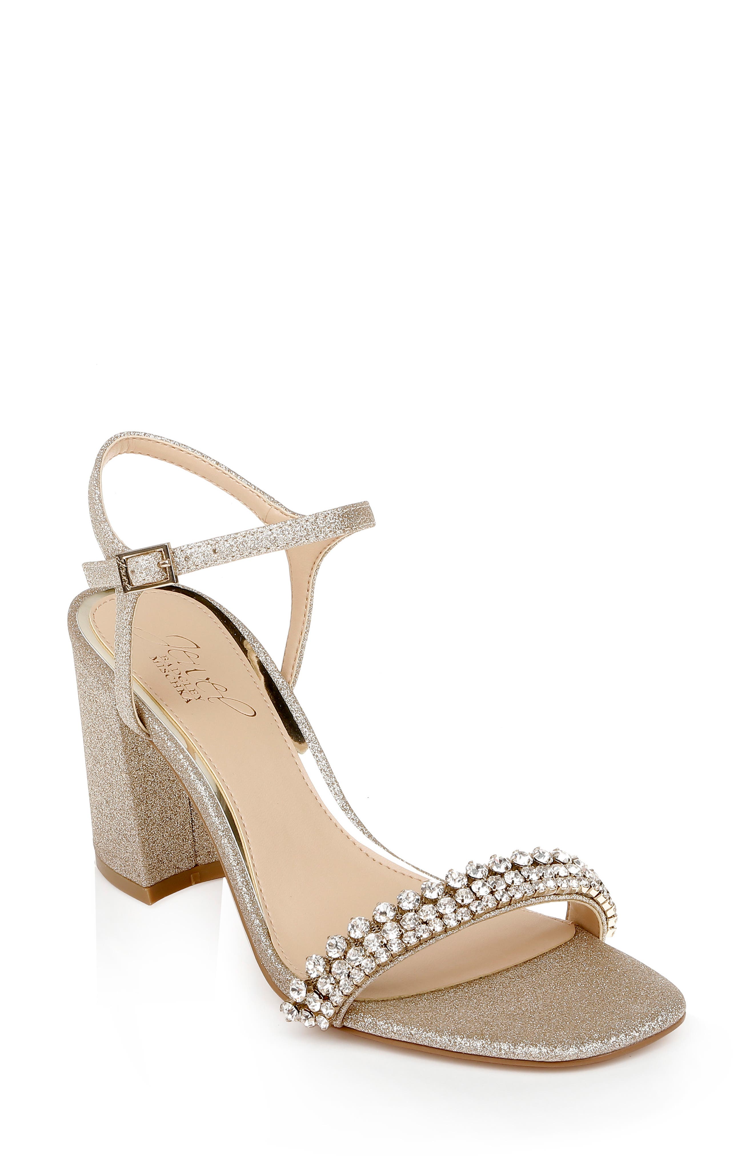 Lori Ankle Strap Sandal, Main, color, LIGHT GOLD