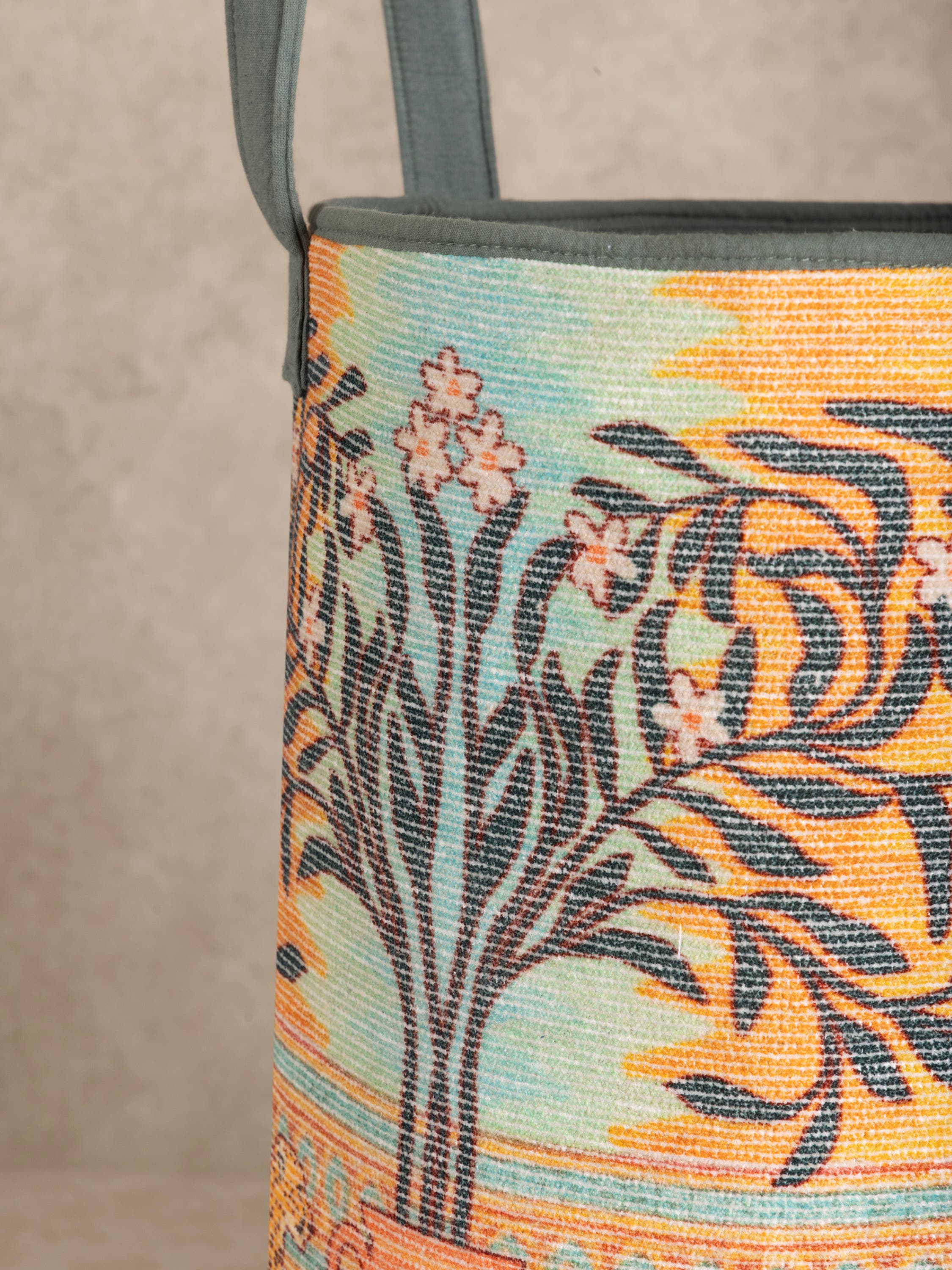 GAURI KOHLI Zaria Laundry Hamper - Thumbnail 5