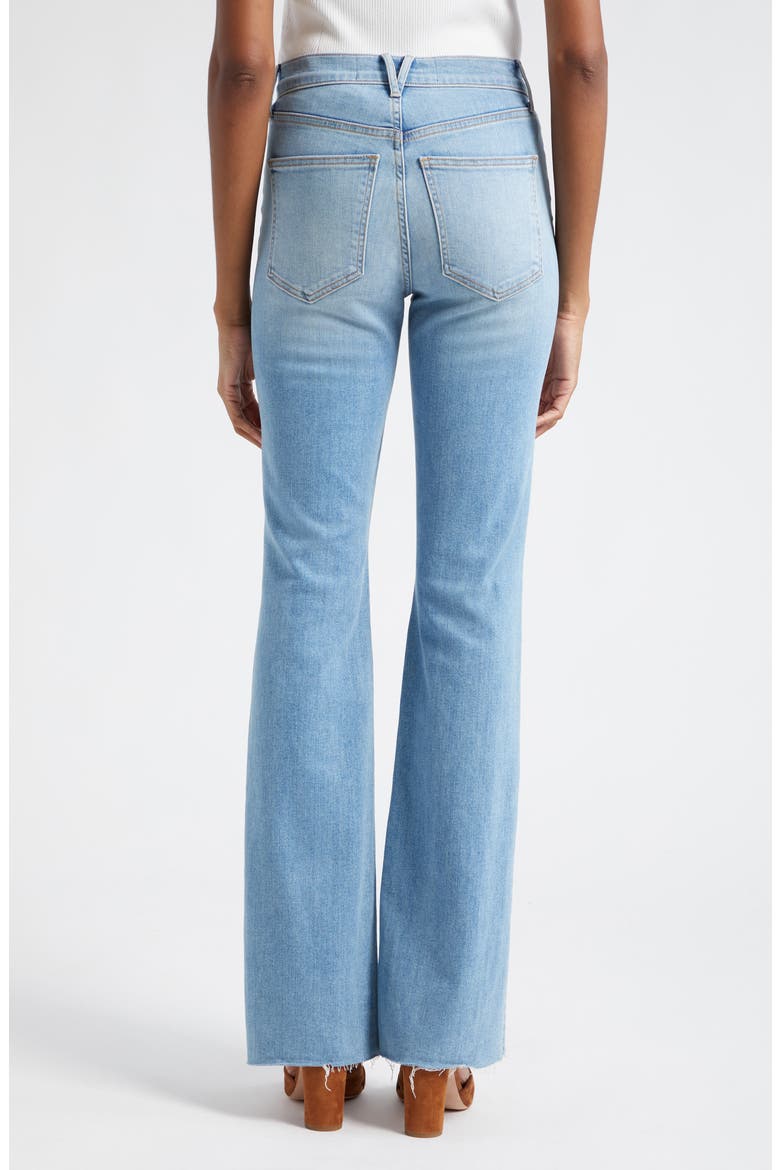 Cameron Raw Hem Bootcut Jeans, Alternate, color, NOVA