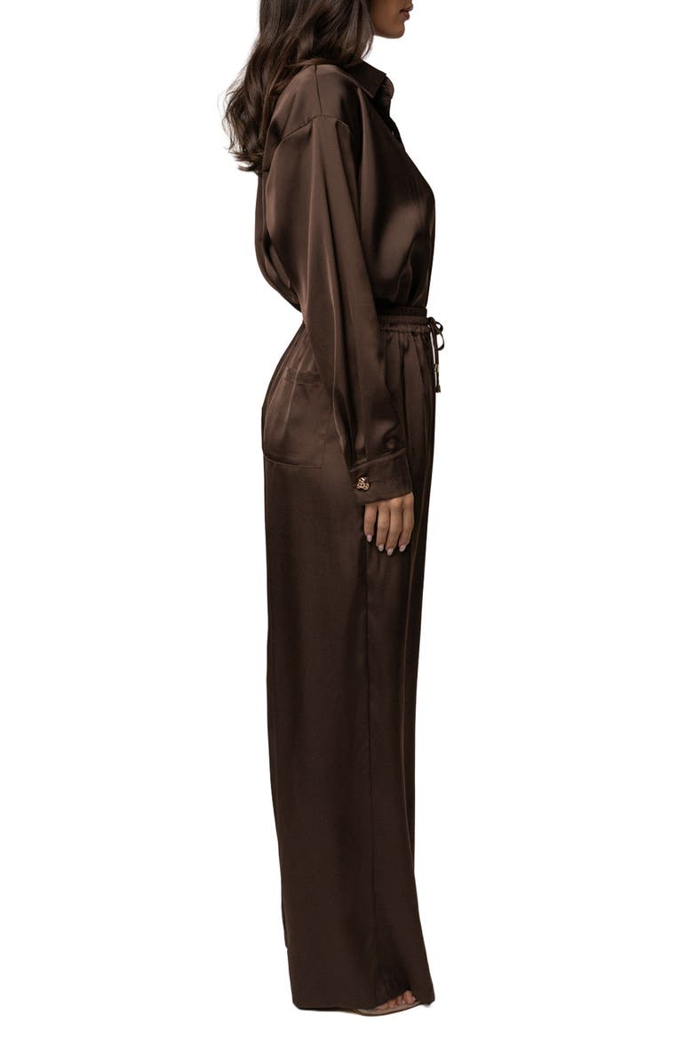 Sunny Day Drawstring Pants, Alternate, color, Chocolate