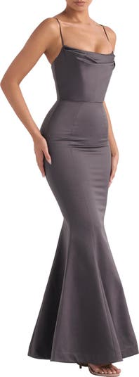 Violette Satin Mermaid Gown