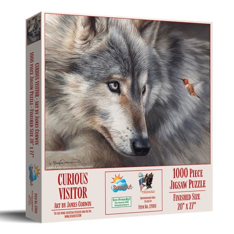 Curious Visitor 1000 piece Jigsaw Puzzle for Adults