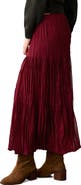 MANGO TEEN Tiered Maxi Skirt