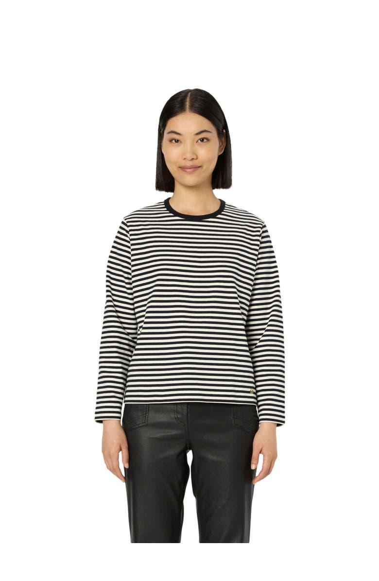 GERARD DAREL Hulia Long Sleeve Crew Neck Top, Main, color, Ecru