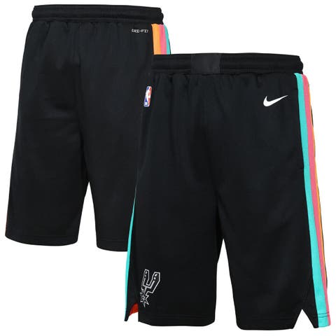 Youth Nike Black San Antonio Spurs 2025/26 City Edition Swingman Performance Shorts