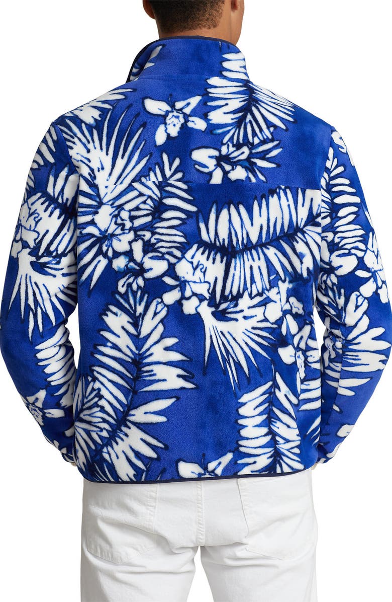 Polo Ralph Lauren Palm Frond Fleece Pullover, Alternate, color, 