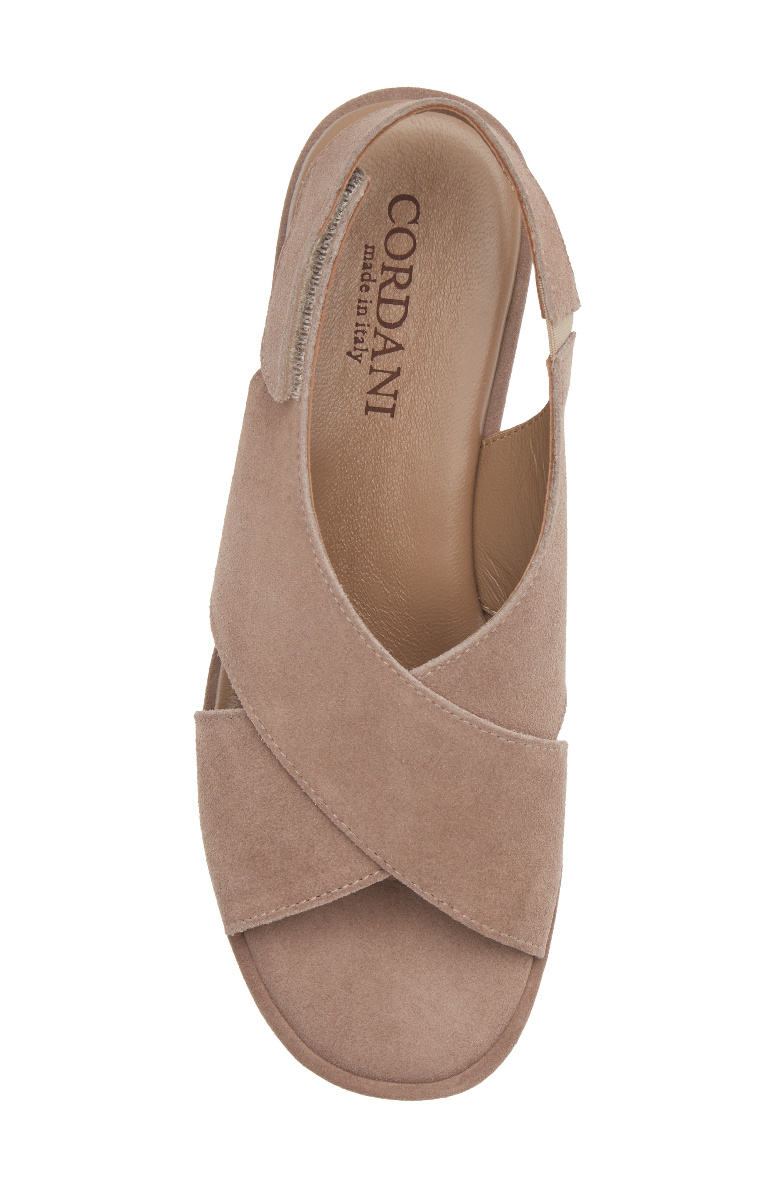 Jessie Slingback Platform Sandal, Alternate, color, EBANO SUEDE