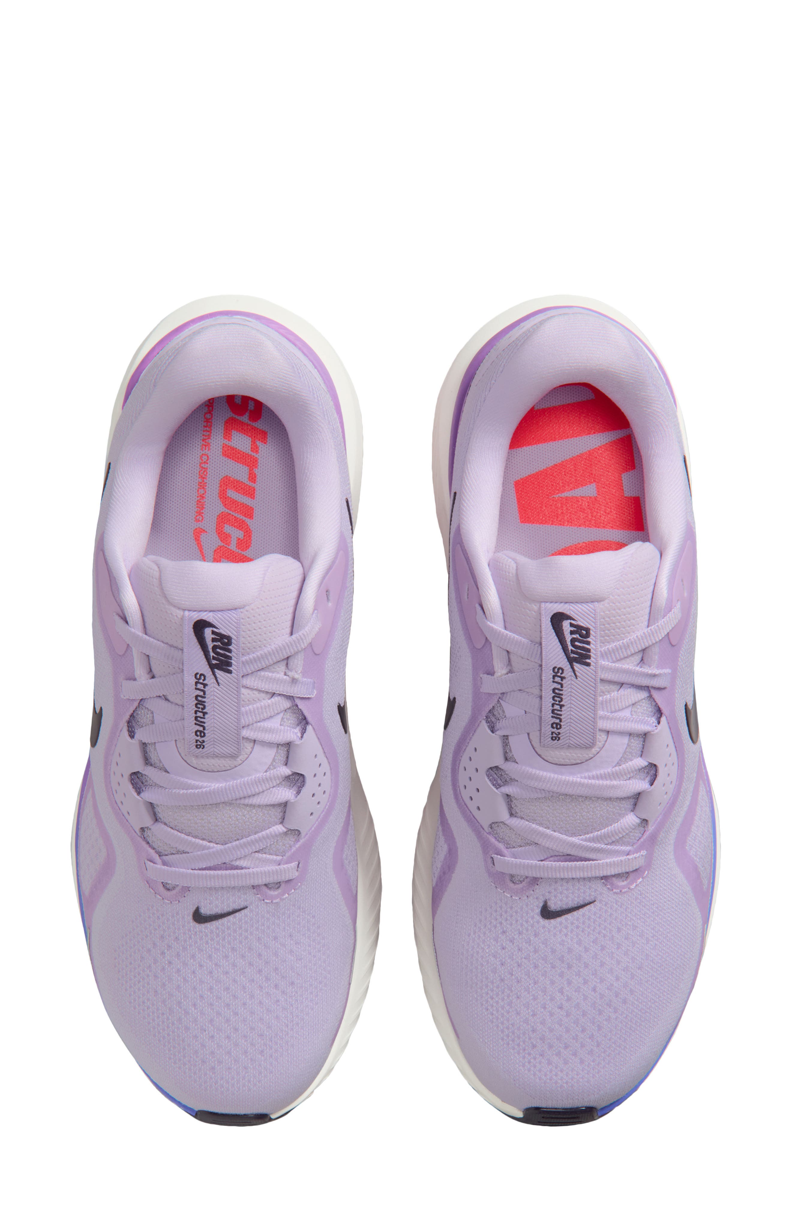 Nike Structure 26 SE Running Shoe, Alternate, color, Violet/ Sapphire/ Cave Purple