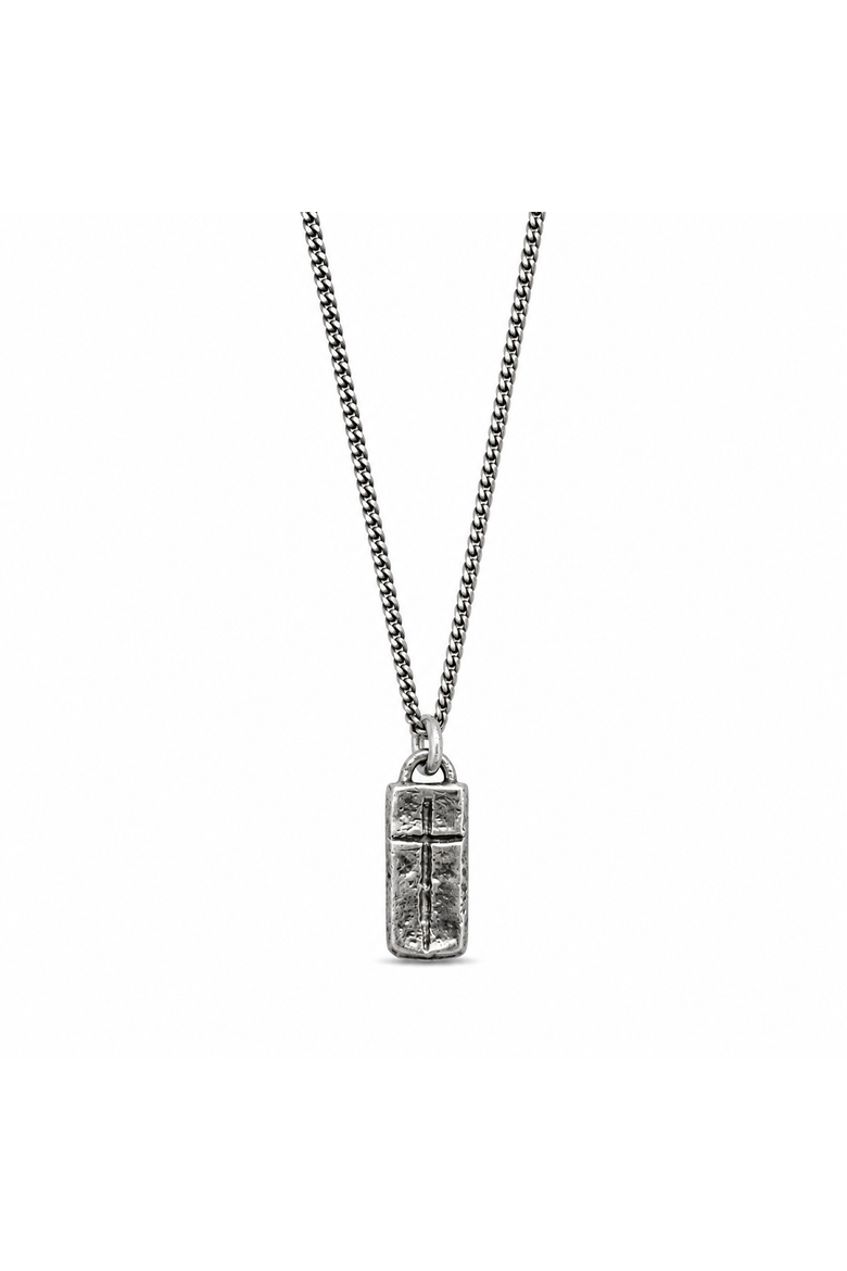 Faith Silver Necklace, Main, color, Sterling Silver