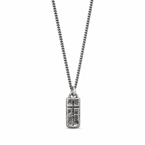 Faith Silver Necklace