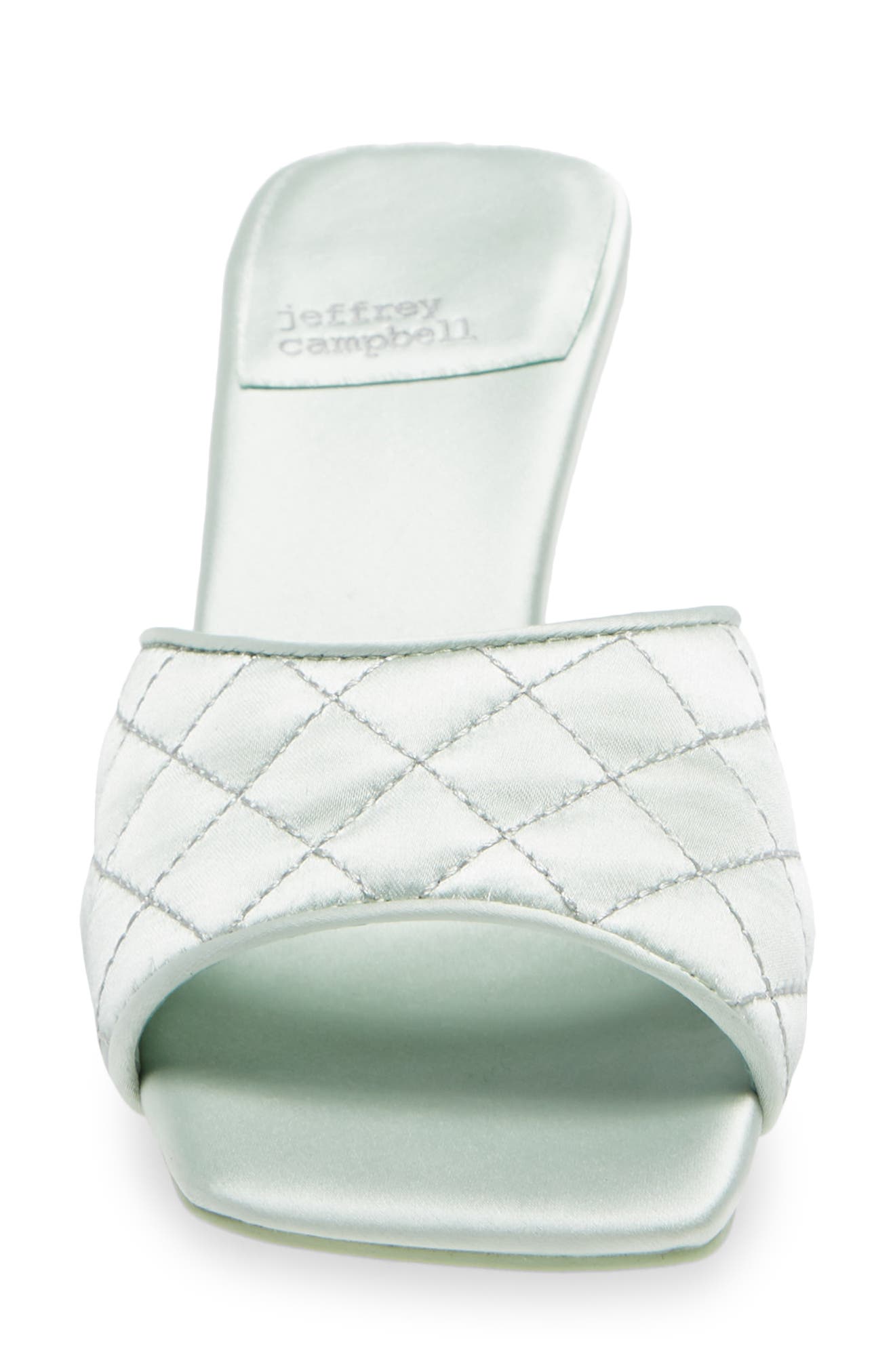 Mr Big Slide Sandal, Alternate, color, MINT SATIN