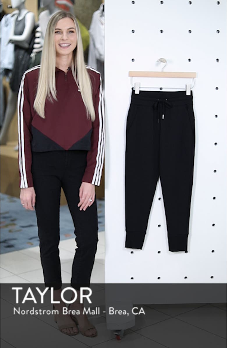 Repeat High Waist Crop Jogger Pants, sales video thumbnail