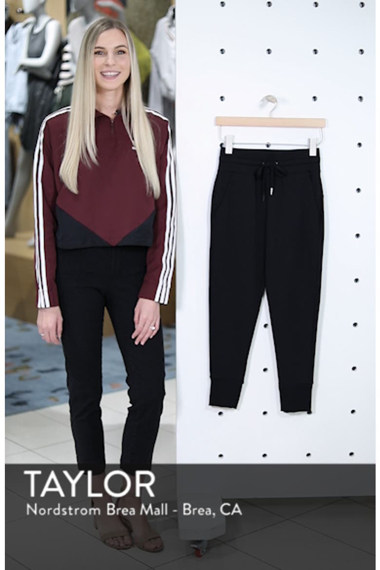 Repeat High Waist Crop Jogger Pants video