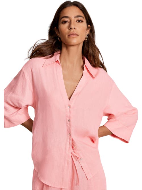 MINT VELVET MINT VELVET LINEN RESORT TOP