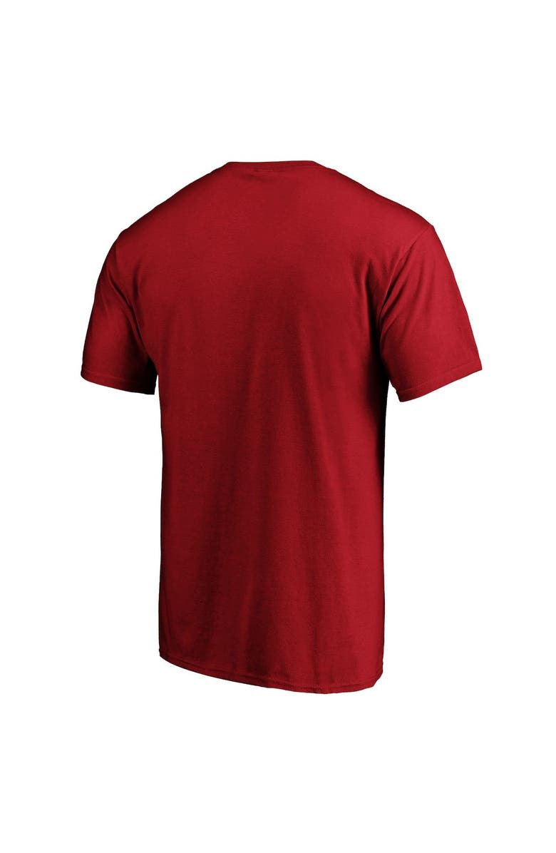 FANATICS Men's Fanatics Branded Red Tampa Bay Buccaneers Big & Tall Team Lockup T-Shirt, Alternate, color, Red